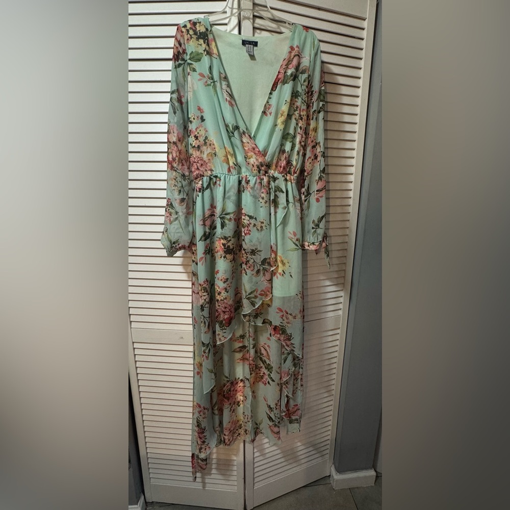 Uk2la Women Multicolor Floral Dress Size M